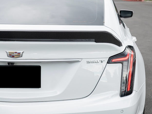2020-Present Cadillac CT5 Sport / CT5-V / CT5-V Blackwing | CARBON FIBER Blackwing Style Spoiler Wing